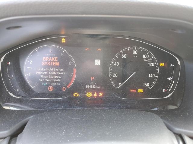 1HGCV1F51JA027972 - 2018 HONDA ACCORD EXL 黑色 照片 9