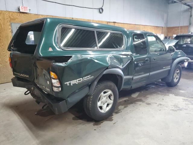 5TBBT44112S276660 - 2002 TOYOTA TUNDRA ACCESS CAB Yaşıl foto 3