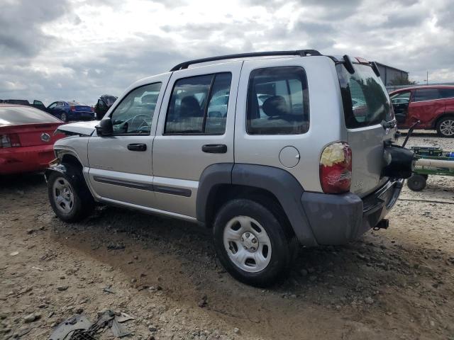 1J4GK48K63W662750 - 2003 JEEP LIBERTY SPORT 银色 照片 2