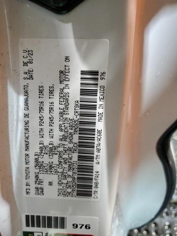 3TYRX5GN9PT075731 - 2023 TOYOTA TACOMA ACCESS CAB თეთრი ფოტო 12