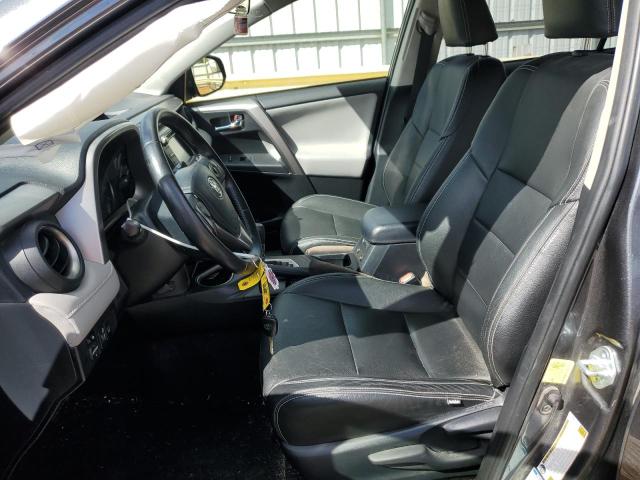 JTMRFREV3HD201135 - 2017 TOYOTA RAV4 XLE GRAY photo 7