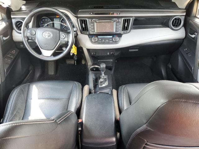 JTMRFREV3HD201135 - 2017 TOYOTA RAV4 XLE GRAY photo 8