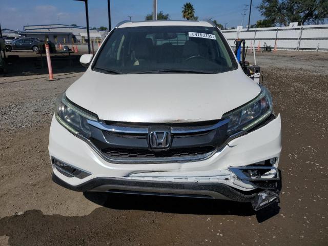 5J6RM3H77GL025222 - 2016 HONDA CR-V EXL WHITE photo 5