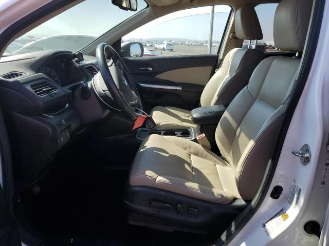 5J6RM3H77GL025222 - 2016 HONDA CR-V EXL WHITE photo 7