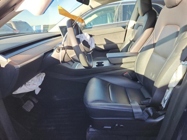 7SAYGDEE2NF371277 - 2022 TESLA MODEL Y Синій фото 7