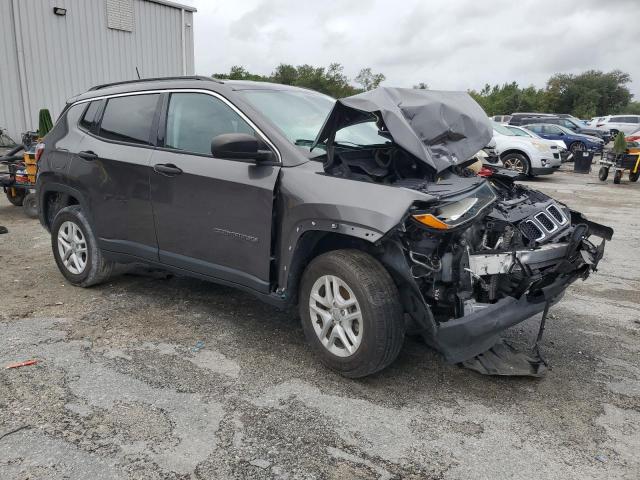3C4NJDAB6MT572127 - 2021 JEEP COMPASS SPORT GRAY photo 4