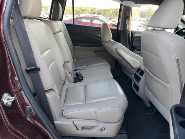 5FNYF5H50HB007431 - 2017 HONDA PILOT EXL MAROON photo 11