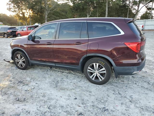 5FNYF5H50HB007431 - 2017 HONDA PILOT EXL MAROON photo 2