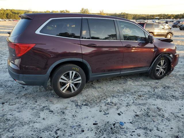 5FNYF5H50HB007431 - 2017 HONDA PILOT EXL MAROON photo 3