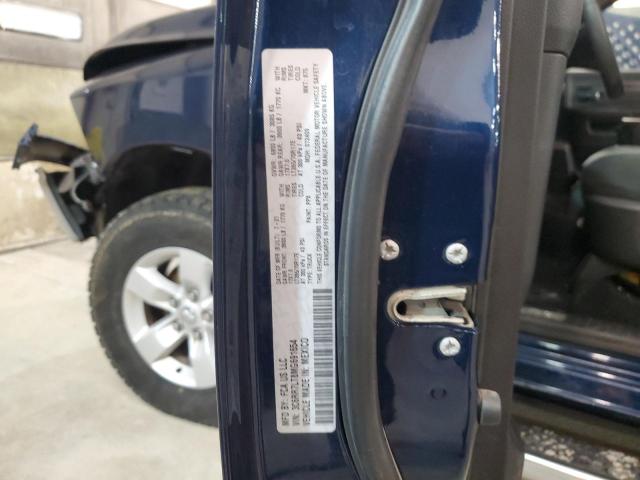 3C6RR7LT8MG691654 - 2021 RAM 1500 CLASS SLT ლურჯი ფოტო 12