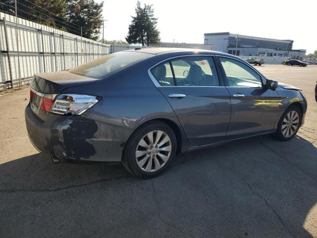 1HGCR3F81DA020244 - 2013 HONDA ACCORD EXL GRAY photo 3