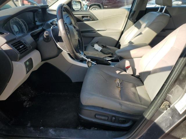 1HGCR3F81DA020244 - 2013 HONDA ACCORD EXL GRAY photo 7