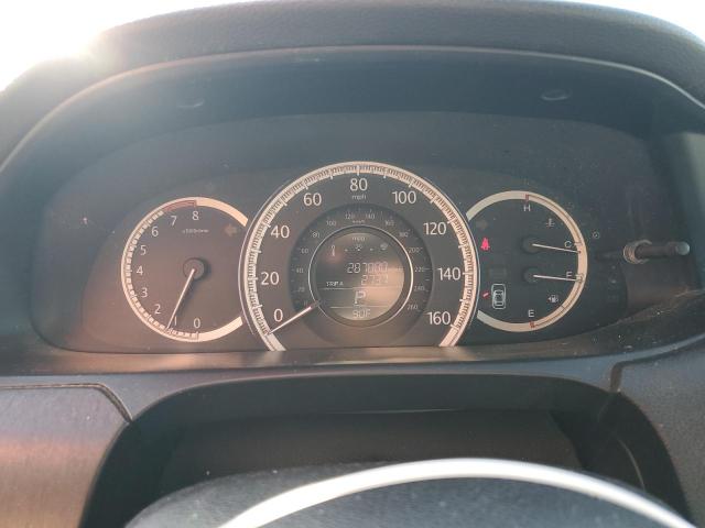 1HGCR3F81DA020244 - 2013 HONDA ACCORD EXL GRAY photo 9