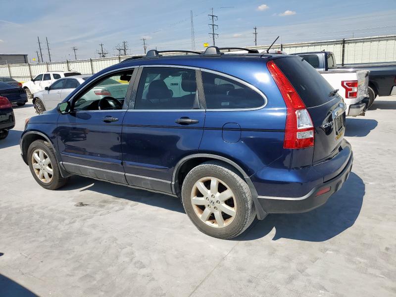 5J6RE38509L003562 - 2009 HONDA CR-V EX BLUE photo 2