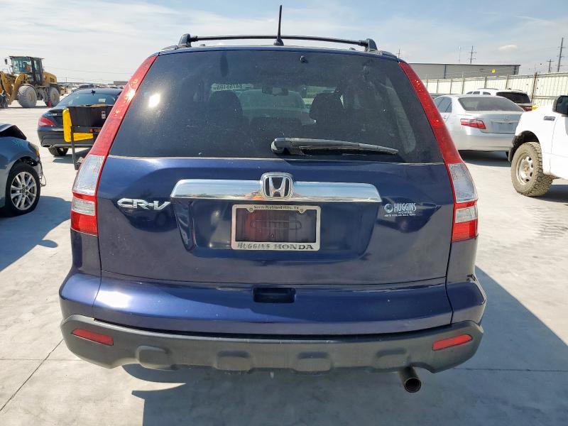 5J6RE38509L003562 - 2009 HONDA CR-V EX BLUE photo 6
