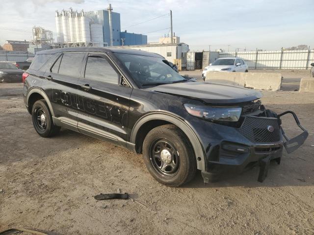 1FM5K8AB9PGB38227 - 2023 FORD EXPLORER POLICE INTERCEPTOR Qara foto 4