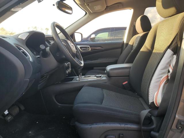 5N1DR2MM0KC614818 - 2019 NISSAN PATHFINDER S ნაცრისფერი ფოტო 7
