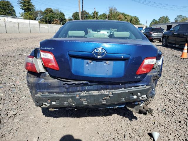 4T1BE46K27U126255 - 2007 TOYOTA CAMRY CE BLUE photo 6