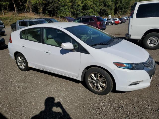 JHMZE2H70AS011476 - 2010 HONDA INSIGHT EX WHITE photo 4