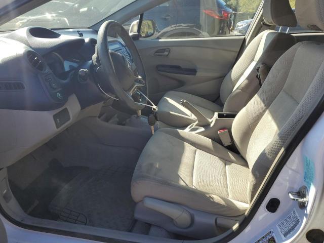 JHMZE2H70AS011476 - 2010 HONDA INSIGHT EX WHITE photo 7