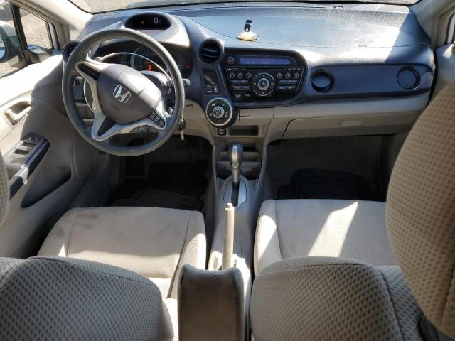 JHMZE2H70AS011476 - 2010 HONDA INSIGHT EX WHITE photo 8