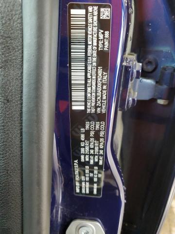 ZACNJBABXKPK04801 - 2019 JEEP RENEGADE SPORT Կապույտ լուսանկար 13