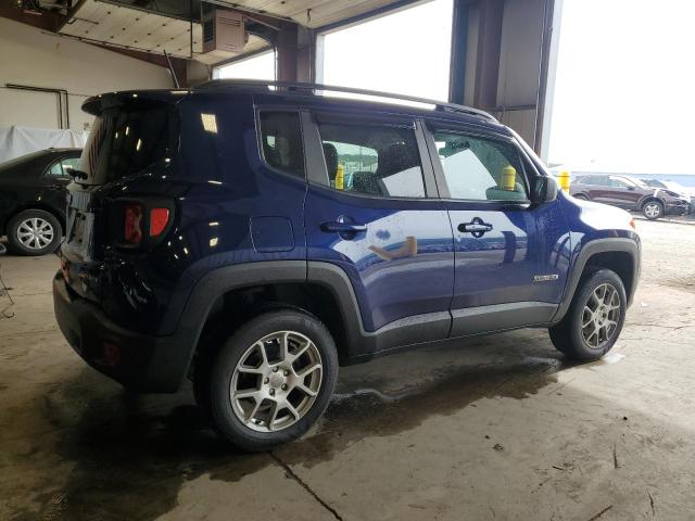 ZACNJBABXKPK04801 - 2019 JEEP RENEGADE SPORT Կապույտ լուսանկար 3