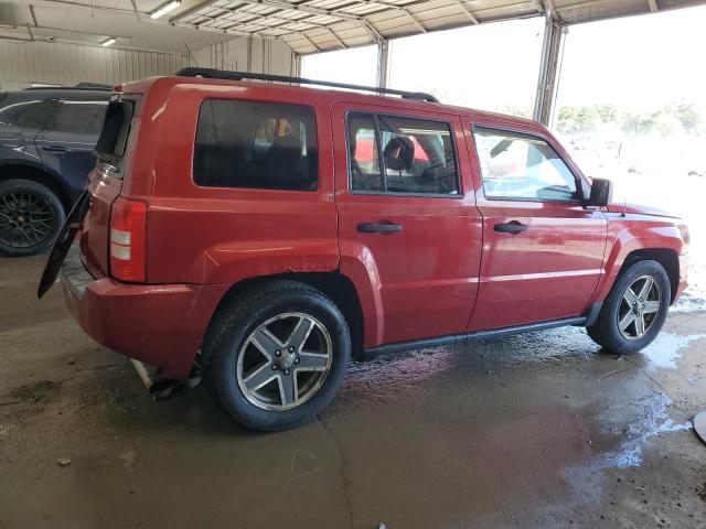 1J8FF28W78D756743 - 2008 JEEP PATRIOT SPORT წითელი ფოტო 3