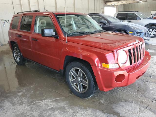 1J8FF28W78D756743 - 2008 JEEP PATRIOT SPORT წითელი ფოტო 4