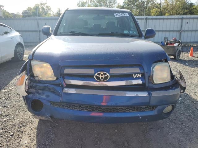 5TBDT48176S504007 - 2006 TOYOTA TUNDRA DOUBLE CAB LIMITED BLUE photo 5