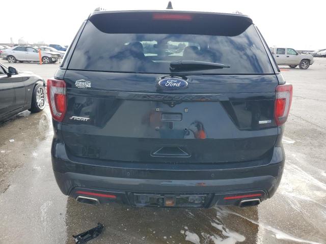 1FM5K8GT9GGA22994 - 2016 FORD EXPLORER SPORT BLACK photo 6