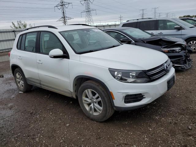 WVGBV7AX7HW513393 - 2017 VOLKSWAGEN TIGUAN S WHITE photo 4