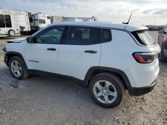 3C4NJDAN3PT564548 - 2023 JEEP COMPASS SPORT Ақ фото 2