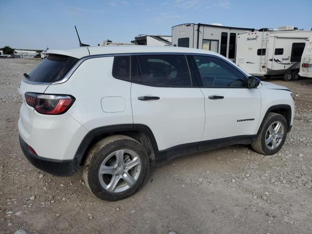 3C4NJDAN3PT564548 - 2023 JEEP COMPASS SPORT Ақ фото 3