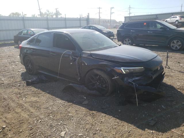 2HGFE2F51PH515560 - 2023 HONDA CIVIC SPORT Negro foto 4