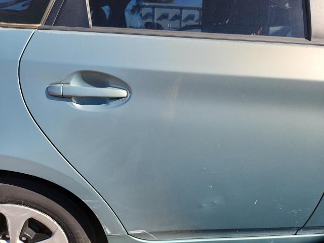 JTDKN3DU4C5393338 - 2012 TOYOTA PRIUS მწვანე ფოტო 10