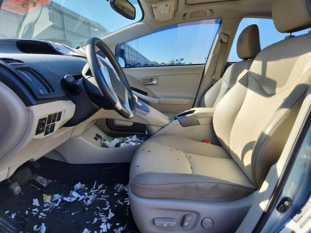 JTDKN3DU4C5393338 - 2012 TOYOTA PRIUS მწვანე ფოტო 7