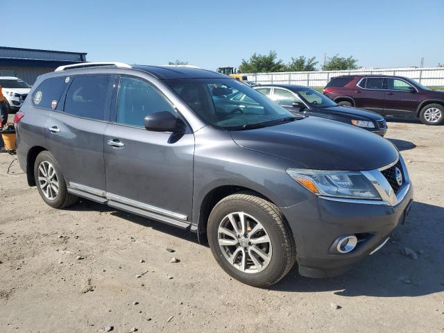 5N1AR2MM6EC646728 - 2014 NISSAN PATHFINDER S CHARCOAL photo 4