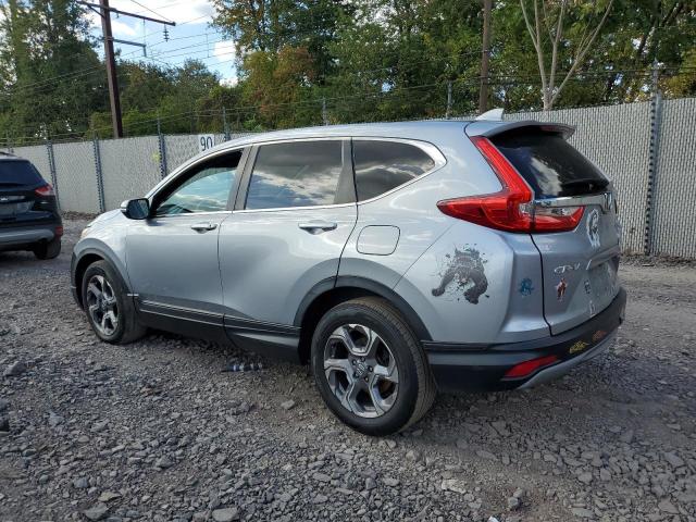 7FARW1H89KE016955 - 2019 HONDA CR-V EXL ნაცრისფერი ფოტო 2