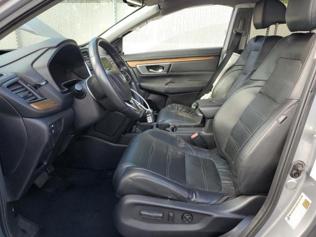 7FARW1H89KE016955 - 2019 HONDA CR-V EXL ნაცრისფერი ფოტო 7