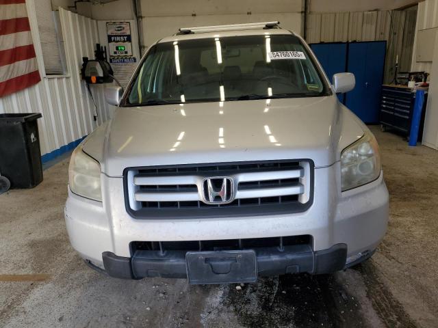 5FNYF28617B001918 - 2007 HONDA PILOT EXL Արծաթագույն լուսանկար 5