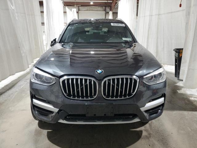 5UXTY5C07M9G13590 - 2021 BMW X3 XDRIVE30I GRAY photo 5