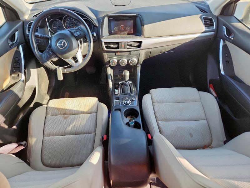 JM3KE2CY9G0701208 - 2016 MAZDA CX-5 TOURING WHITE photo 8