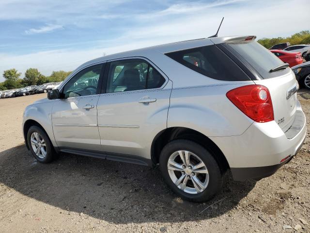 2GNALBEK4D1269346 - 2013 CHEVROLET EQUINOX LS ვერცხლისფერი ფოტო 2