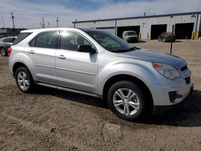 2GNALBEK4D1269346 - 2013 CHEVROLET EQUINOX LS ვერცხლისფერი ფოტო 4