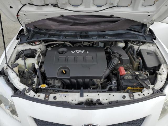 1NXBU40E09Z089182 - 2009 TOYOTA COROLLA BASE أبيض صورة 11