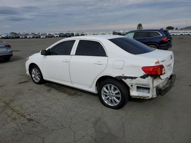 1NXBU40E09Z089182 - 2009 TOYOTA COROLLA BASE أبيض صورة 2
