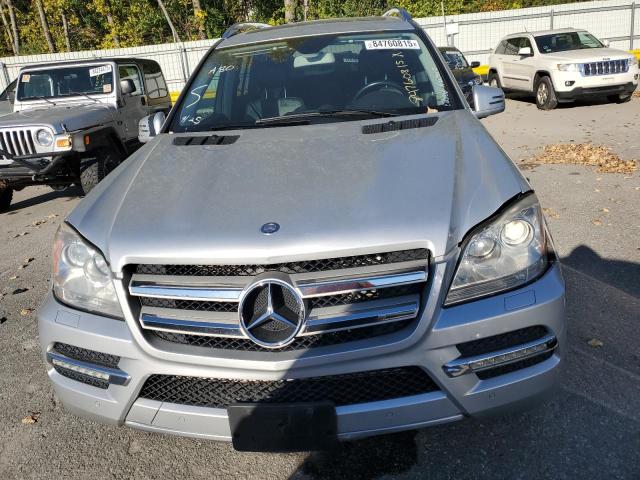4JGBF7BEXBA687571 - 2011 MERCEDES-BENZ GL 450 4MATIC SILVER photo 5