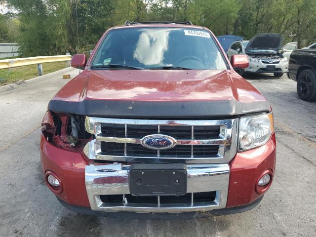 1FMCU9EG7CKC25645 - 2012 FORD ESCAPE LIMITED 红色 照片 5