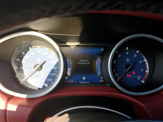 ZAM57RTL9H1240595 - 2017 MASERATI GHIBLI S 黑色 照片 9